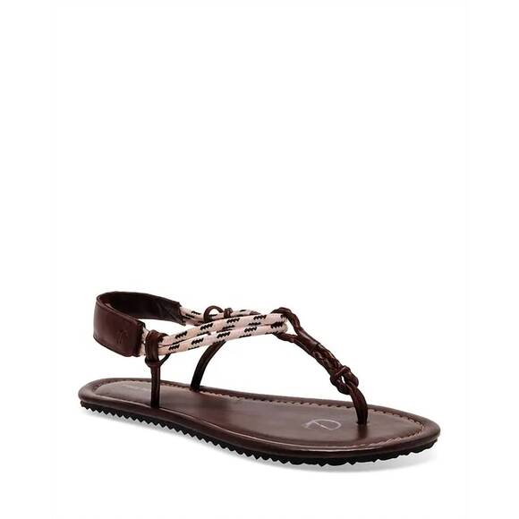 NEW FREE PEOPLE women's island hopping sandals in brown